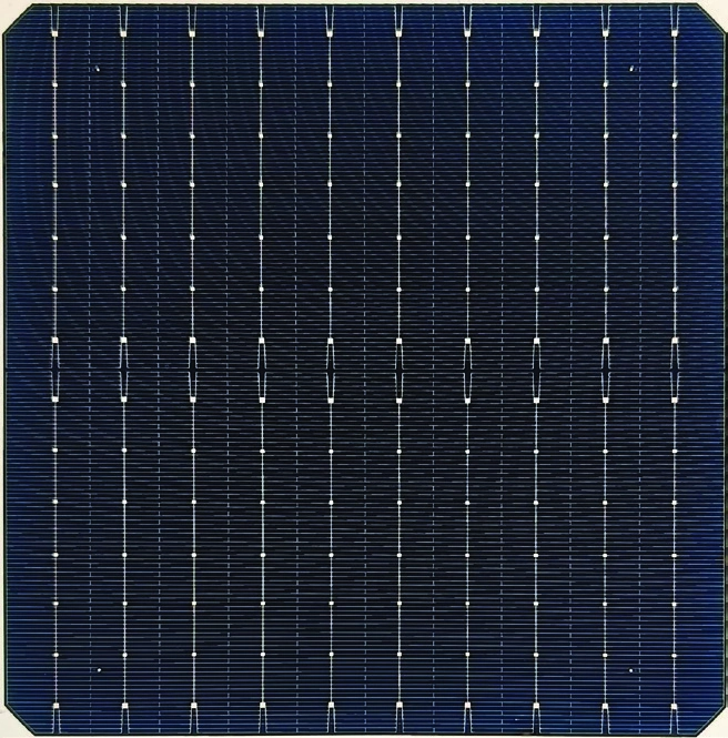 M10R P-type bifacial PERC solar cell alternate product view